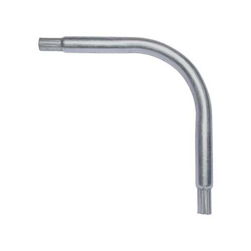 Picture of HANDRAIL BEND COMMERCIAL QUALITY GALVANIZED
1 x LONG x RADIUS x 90