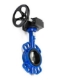 Picture of Butterfly Valve,Natco,Standard PN16,DN65mm,Wafer type
multidrilled,Body-Ductile iron,Shaft-410 stainless steel,
Disc-304 stainless steel,Liner-NBR rubber,Gearbox operated
