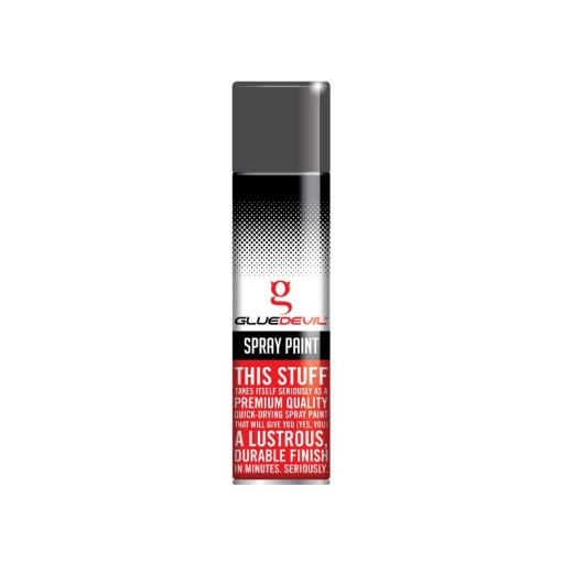 Picture of SPRAY PAINT GREY PRIMER Q:300ML GLUEDEVIL