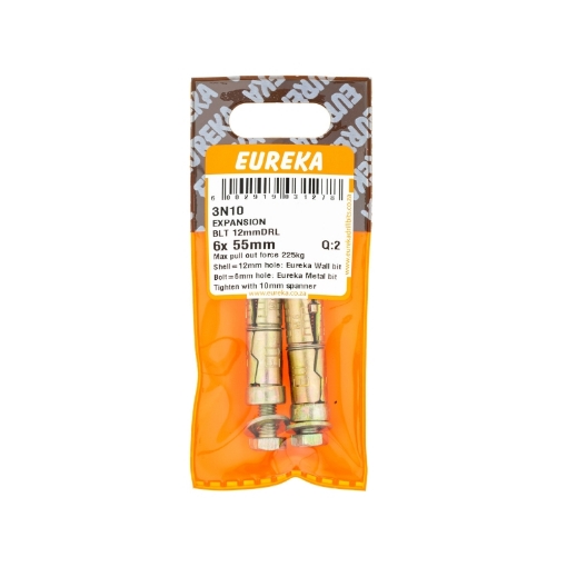 Picture of EUREKA EXPANSION BOLT 6X55MM Q:2
