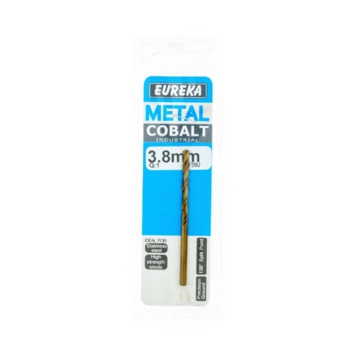 Picture of DRILL BIT COBALT 3.8MM EUREKA