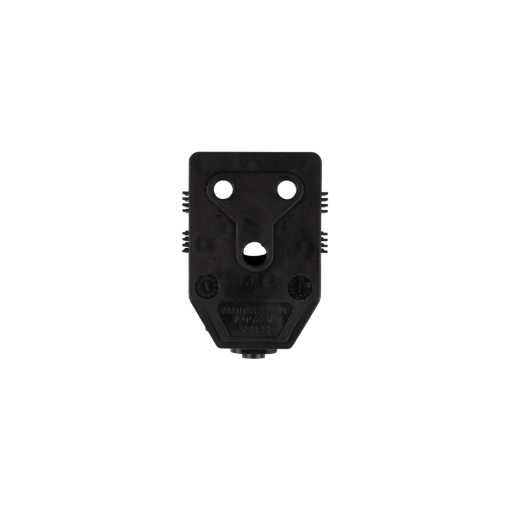 Picture of ELECTRICAL COUPLER DOUBLE JANUS 16AMP BLACK PLASTIC