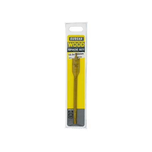 Picture of DRILL BIT SPADE FLAT TITANIUM 16.0X150MM EUREKA
