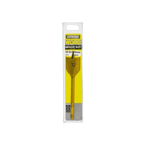 Picture of DRILL BIT SPADE FLAT TITANIUM 32.0X150MM EUREKA