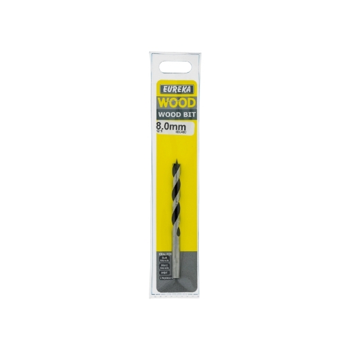 Picture of DRILL BIT WOOD HIGH SPEED 8.0MM EUREKA