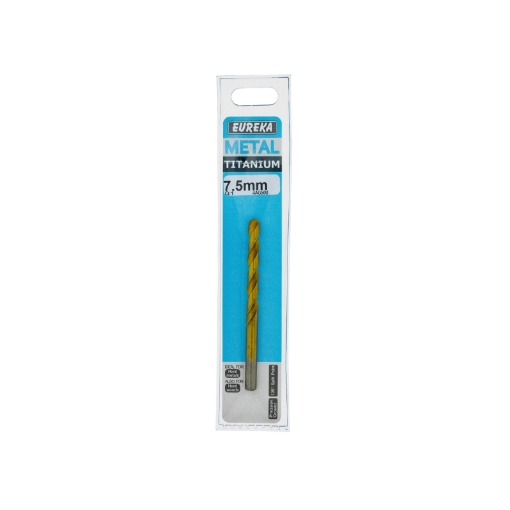 Picture of DRILL BIT HSS (HIGH SPEED STEEL) TITAN GOLD 7.5MM EUREKA