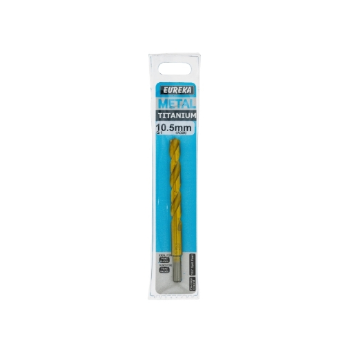 Picture of DRILL BIT HSS (HIGH SPEED STEEL) TITAN GOLD 10.5MM EUREKA