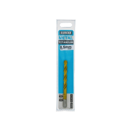 Picture of DRILL BIT HSS (HIGH SPEED STEEL) TITAN GOLD 8.5MM EUREKA
