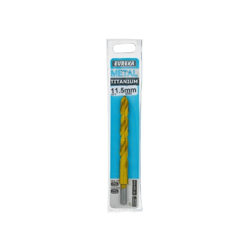 Picture of DRILL BIT HSS (HIGH SPEED STEEL) TITAN GOLD 11.5MM EUREKA