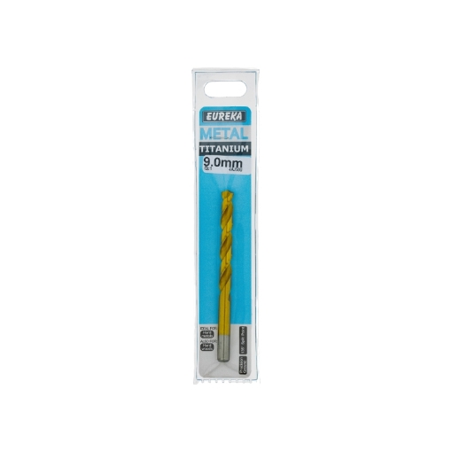 Picture of DRILL BIT HSS (HIGH SPEED STEEL) TITAN GOLD 9.0MM EUREKA