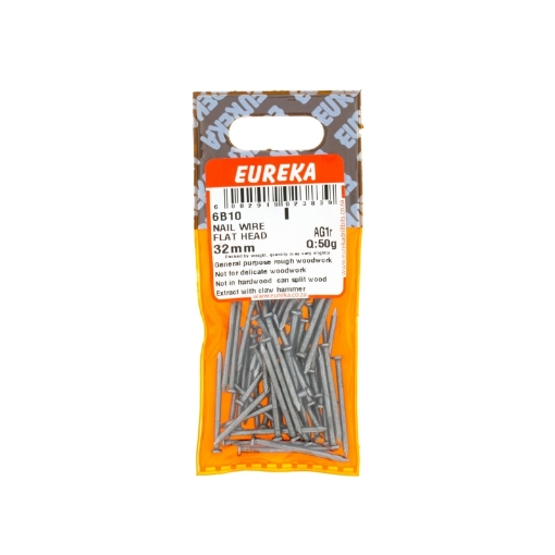 Picture of NAIL ROUND FLAT HEAD 32MM/1.25" Q:50G EUREKA