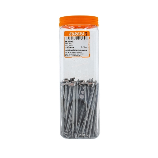 Picture of NAIL ROUND FLAT HEAD 100MM/4" Q:1KG EUREKA