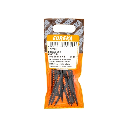 Picture of DRYWALL SCREW COARSE THREAD 3.9X50MM NO 7 Q:15 EUREKA